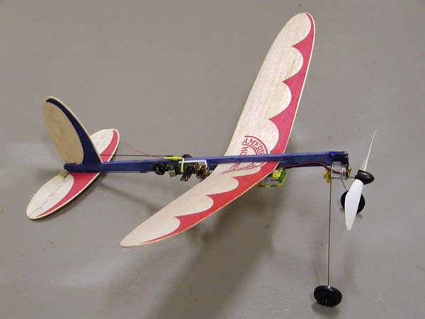 American Junior Hornet with micro radio control by Paul Bradley