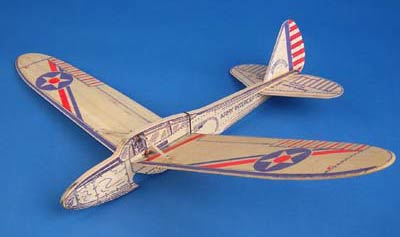 American Junior Army Interceptor a folding wing catapult launch glider by Jim Walker