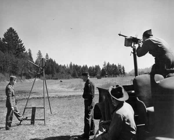 Fort Lewis, Washington using a military launcher and the Jim Walker Interceptor