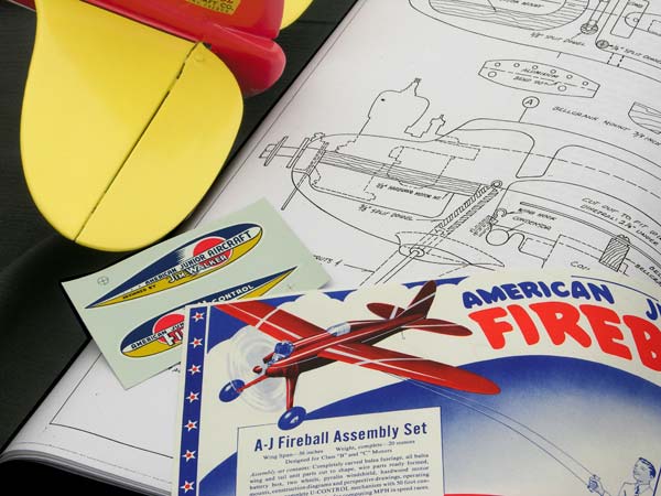 Fireball plans by Frank Macy of American Junior Classics