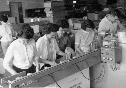 American Junior production line - 1950's